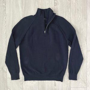J.Crew Half-zip Cotton Sweater